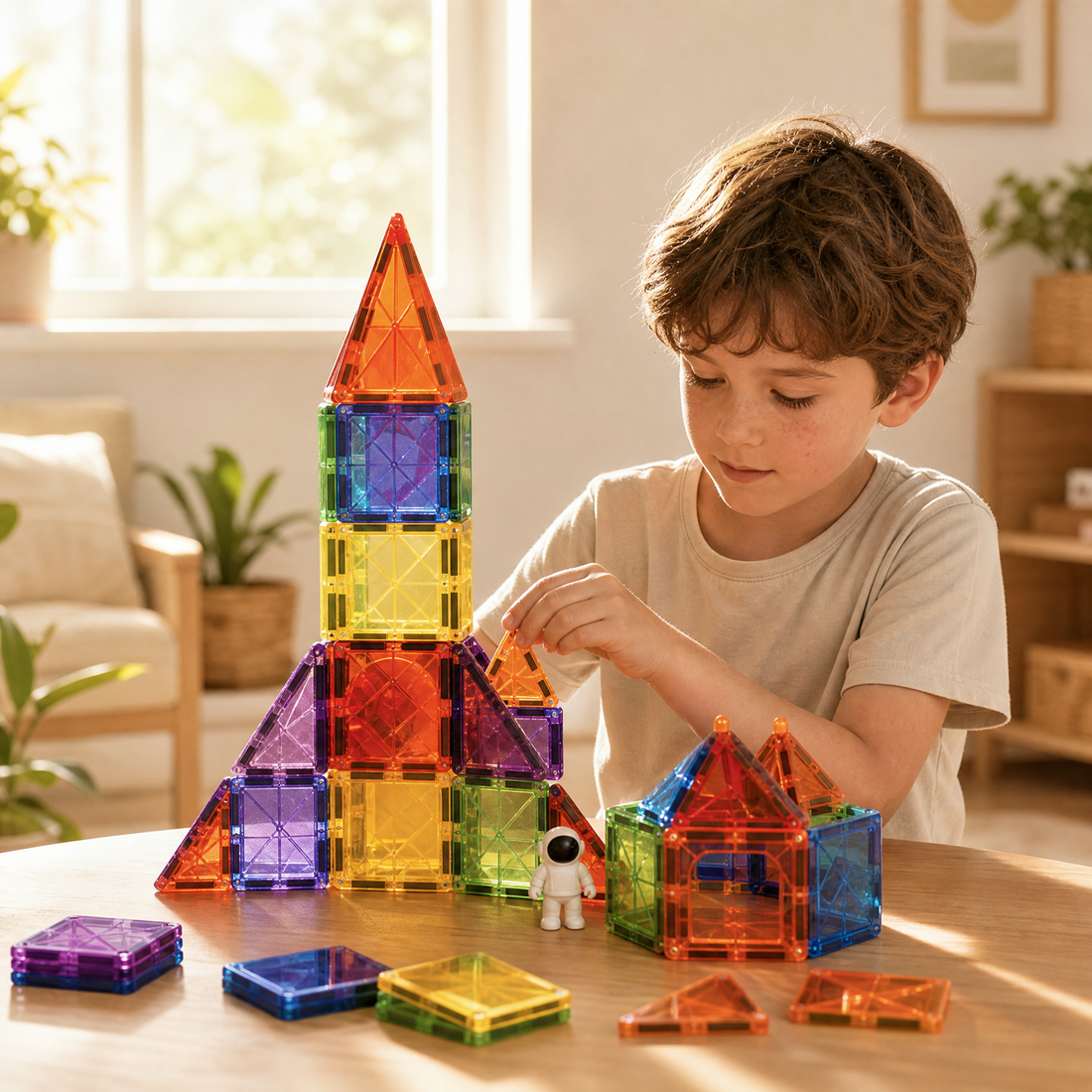 MAGNETIC TILES: THE LITTLE BUILDER’S GUIDE TO OPEN-ENDED PLAY