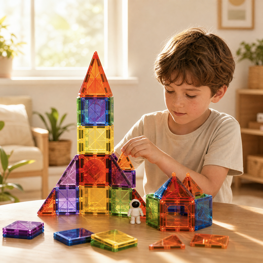 MAGNETIC TILES: THE LITTLE BUILDER’S GUIDE TO OPEN-ENDED PLAY