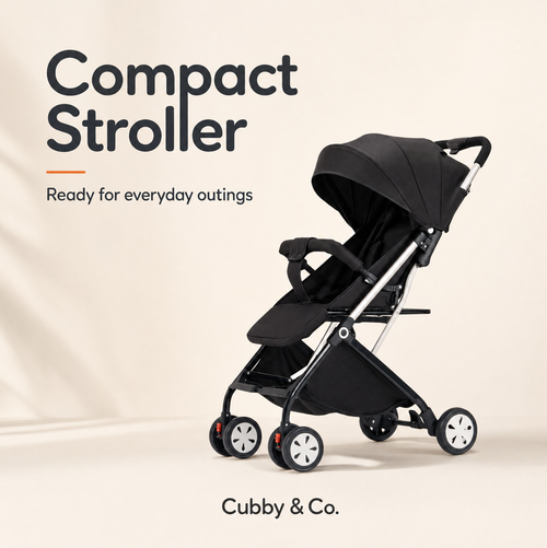 Lightweight Travel Stroller - Compact Fold, Easy Adventures