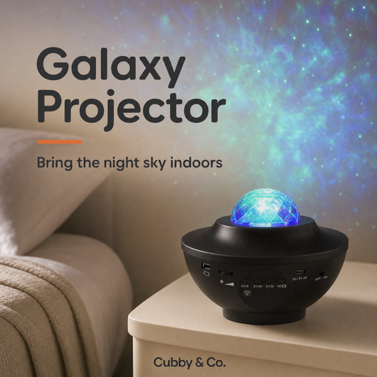 Galaxy Projector 2.0 - Magical Ocean Waves, Stars & Music