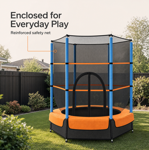 Kids Trampoline - Safe, Active Backyard Fun