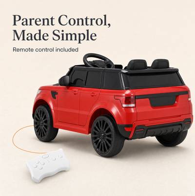 Kids Electric Ride-On Car 12V – Parent Remote, Lights & Music