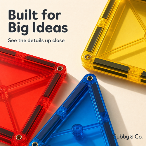 Magnetic Tiles Building Set - Build, Create, Learn & Play