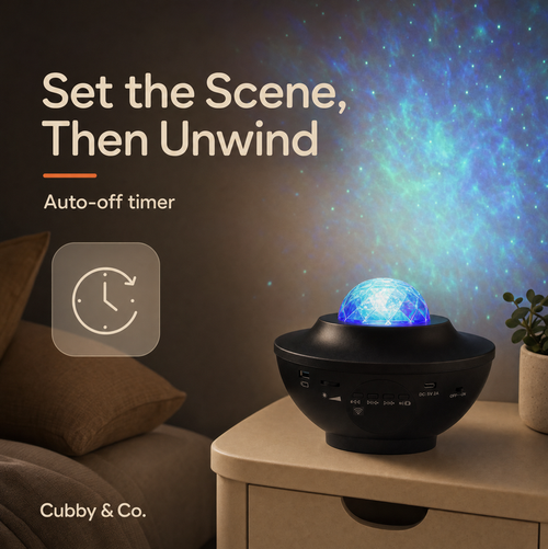 Galaxy Projector 2.0 - Magical Ocean Waves, Stars & Music