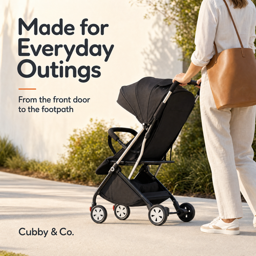 Lightweight Travel Stroller - Compact Fold, Easy Adventures