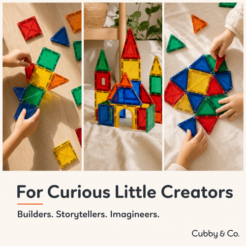 Magnetic Tiles Building Set - Build, Create, Learn & Play