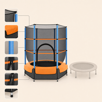 Kids Trampoline - Safe, Active Backyard Fun