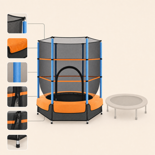 Kids Trampoline - Safe, Active Backyard Fun