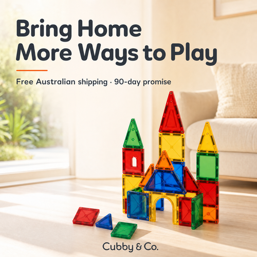 Magnetic Tiles Building Set - Build, Create, Learn & Play
