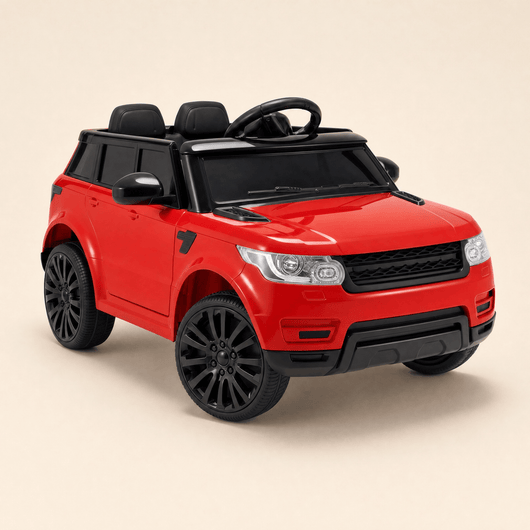 Red 12V kids electric ride-on SUV car