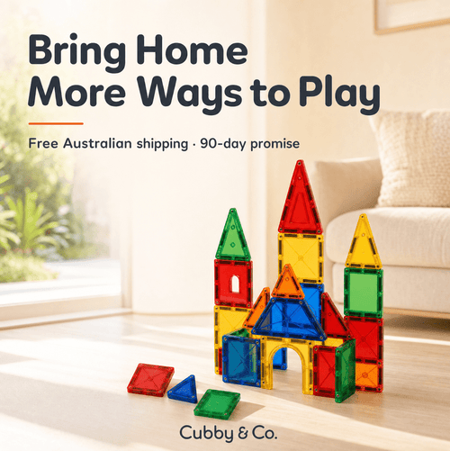 Magnetic Tiles Building Set - Build, Create, Learn & Play