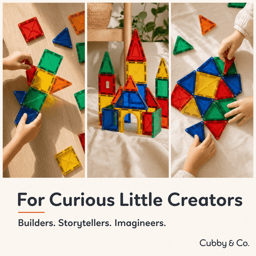Magnetic Tiles Building Set - Build, Create, Learn & Play