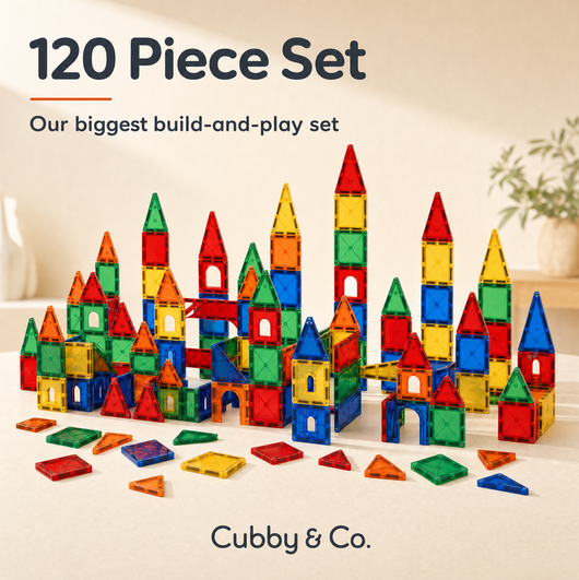 Magnetic Tiles Building Set - Build, Create, Learn & Play